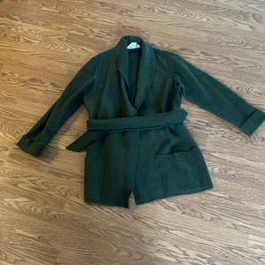 LL Bean Vintage real wool cardigan
